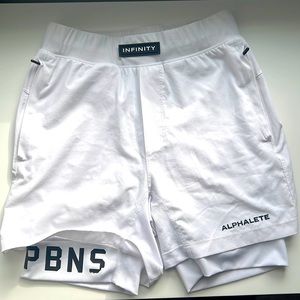 Alphalete lined training short